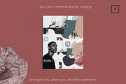 Abstraction collage floral bundle., an Object Graphic by lisa_kalev (Thumbnail 2 of 24)