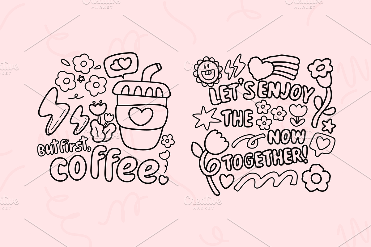 Bold & Easy Coloring Book Bundle, an Empty State Illustration by Neon Studio (Photo 29 of 32)