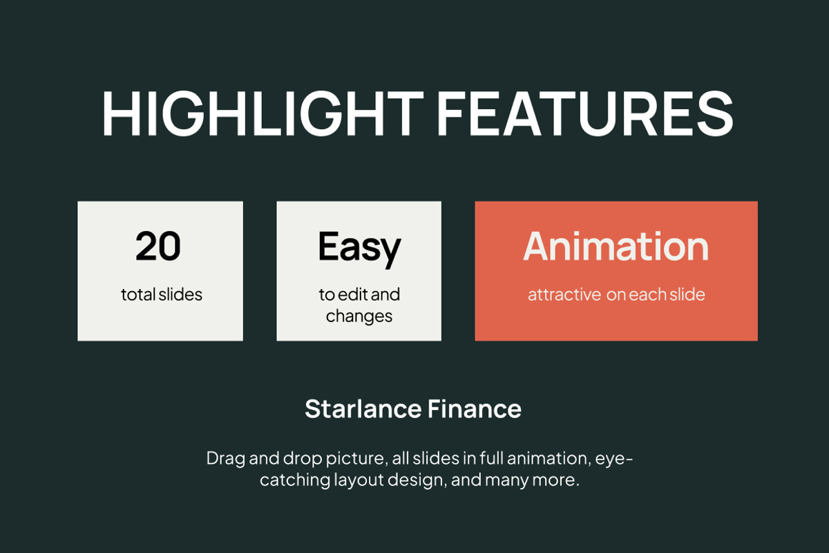 Finance Company PowerPoint, a Presentation Template by Loin Studio (Photo 2 of 4)