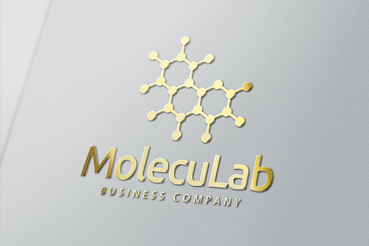 Moleculab Logo, a Branding & Logo Template by Mocca Design (Photo 4 of 5)