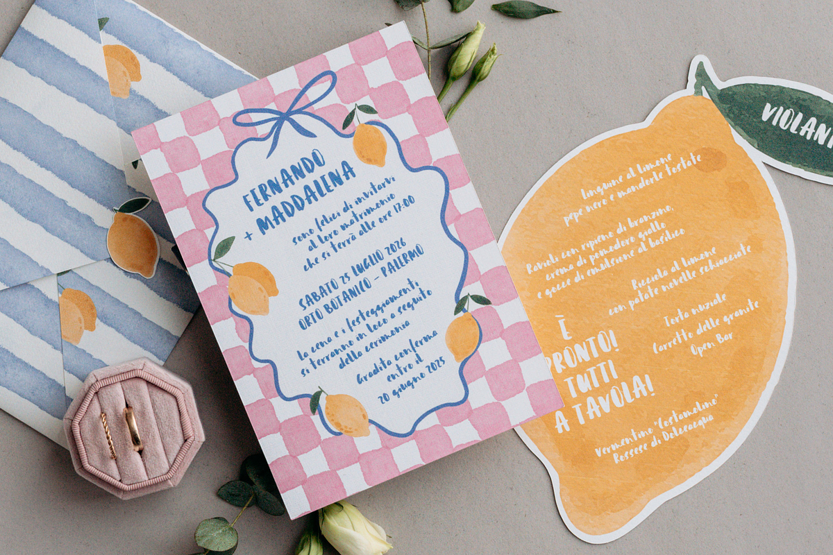 ROMEO - Mediterranean Wedding Invite, an Invitation Template by La(man)Sardina (Photo 3 of 3)