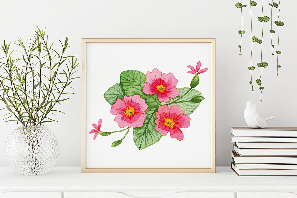Birth Month Flowers - Primrose, a Decorative Illustration by swiejko (Photo 11 of 12)