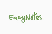 EasyNotes | Casual Handwritten Font, a Script Font by Ayca Atalay (Thumbnail 1 of 11)