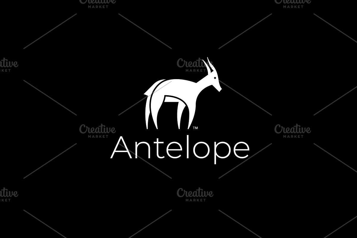 Antelope Logo Design, a Branding & Logo Template by Graphicado (Photo 3 of 3)