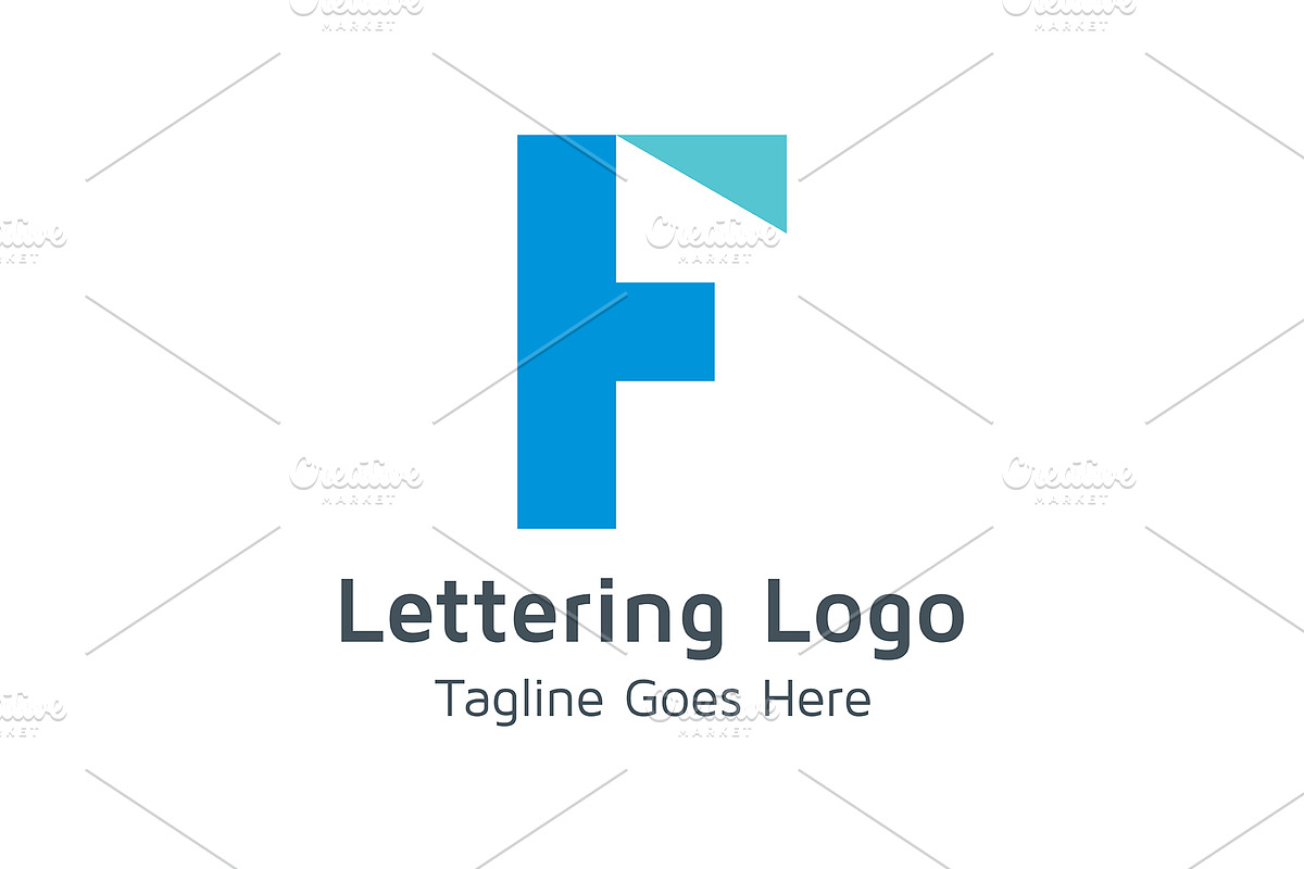20 Logo Lettering F Template Bundle, a Branding & Logo Template by Acongraphic (Photo 6 of 21)
