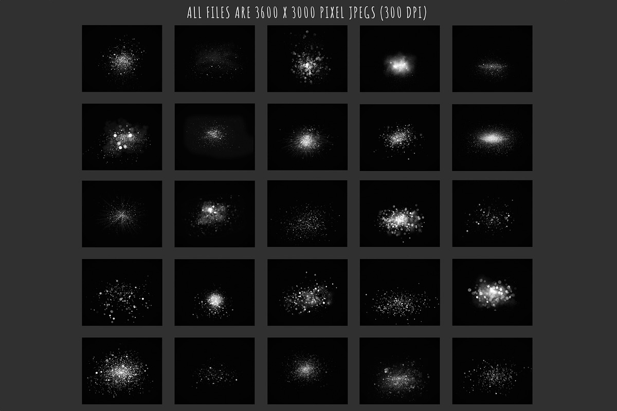 Blowing silver glitter overlays, an Object Graphic by Paper Farms (Photo 6 of 6)