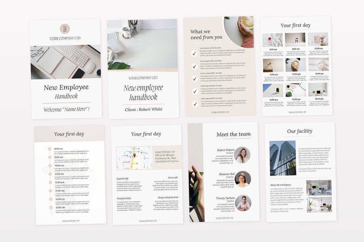 New Employee Handbook, a Marketing Template by PittaFinePrint (Photo 6 of 7)