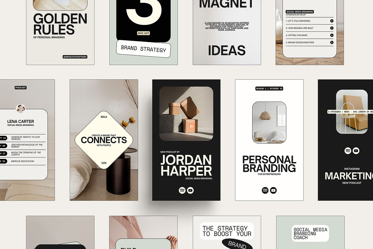 Instagram Story Template for Coaches, a Social Media Template by Moscovita Studio (Photo 7 of 10)