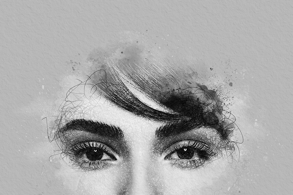 Mixed Art Photo Effect Template, an Action Add-On by Photoshop Action (Photo 14 of 14)