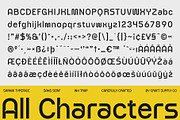 Sarnai – Sans Serif Font, a Sans Serif Font by Craft Supply Co. (Thumbnail 8 of 8)