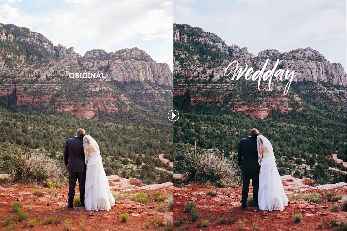 Wedday Photoshop Action, an Action Add-On by Presetrain Co. (Photo 3 of 5)