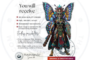 Aztec Deities Cliparts, a Person Illustration by ThatsDesignArt (Thumbnail 2 of 15)