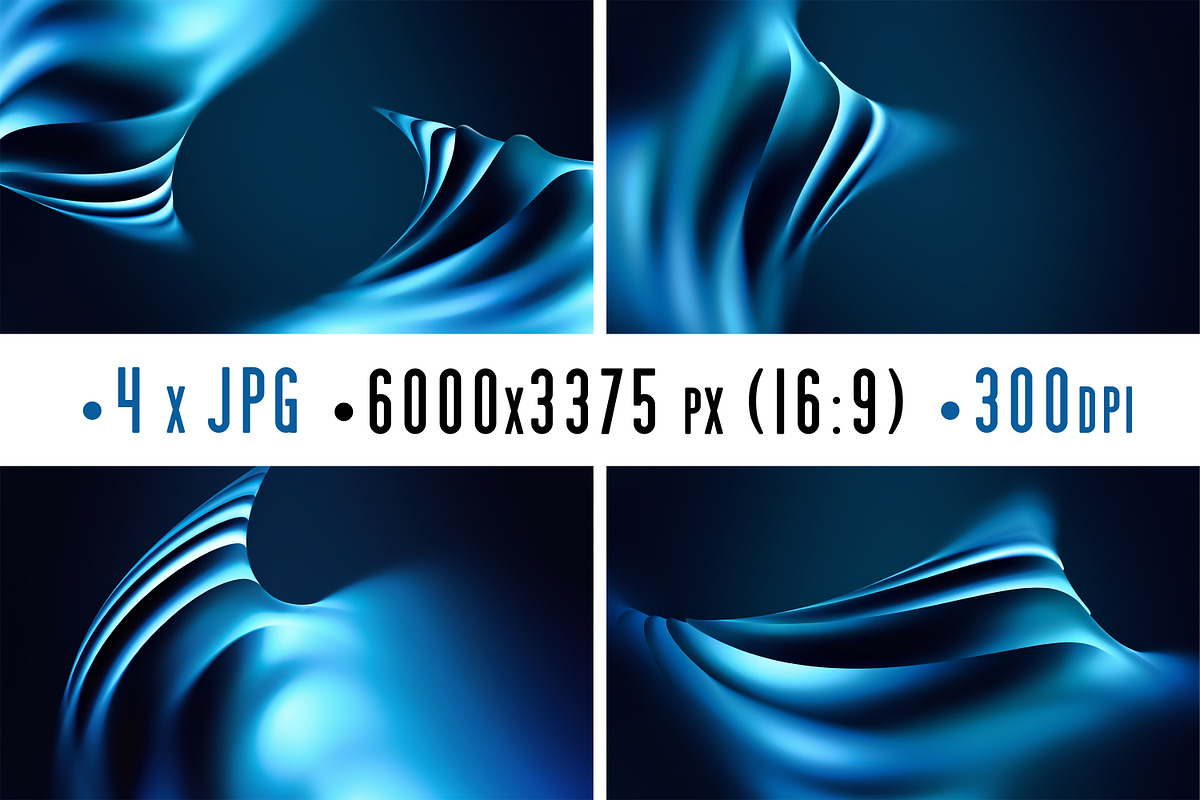 Blue Modern Backgrounds, a Background Graphic by BazziBa♥ (Photo 1 of 3)