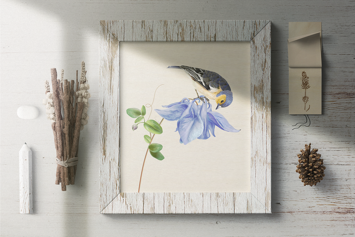 BLUE DREAM| CLIPART, a Decorative Illustration by Purple-Bird (Photo 6 of 20)