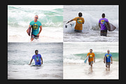 Surfers T-Shirt Mock-Up Set, a Shirt Mockup by Freeman Studio (Thumbnail 9 of 16)