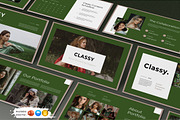 Classy Beauty Presentation Template, a Presentation Template by Analogous Temp (Thumbnail 1 of 5)