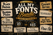 All My Fonts Font, a Sans Serif Font by Wow Magic (Thumbnail 1 of 22)