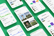 Golf Club , Golfing Course Game App, an App Template by nagaredesignstudio (Thumbnail 1 of 2)