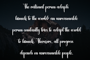 Outside | Script Font, a Handwritten Font by Scratchones (Thumbnail 3 of 8)