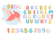 Dinosaurs clipart + Dino Alphabet, an Animal Illustration by ArtGiftsStudio (Thumbnail 4 of 6)