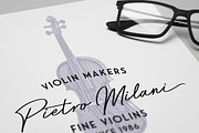 Musical Instruments Engravings Set, an Illustration by Graphic Goods (Thumbnail 8 of 9)