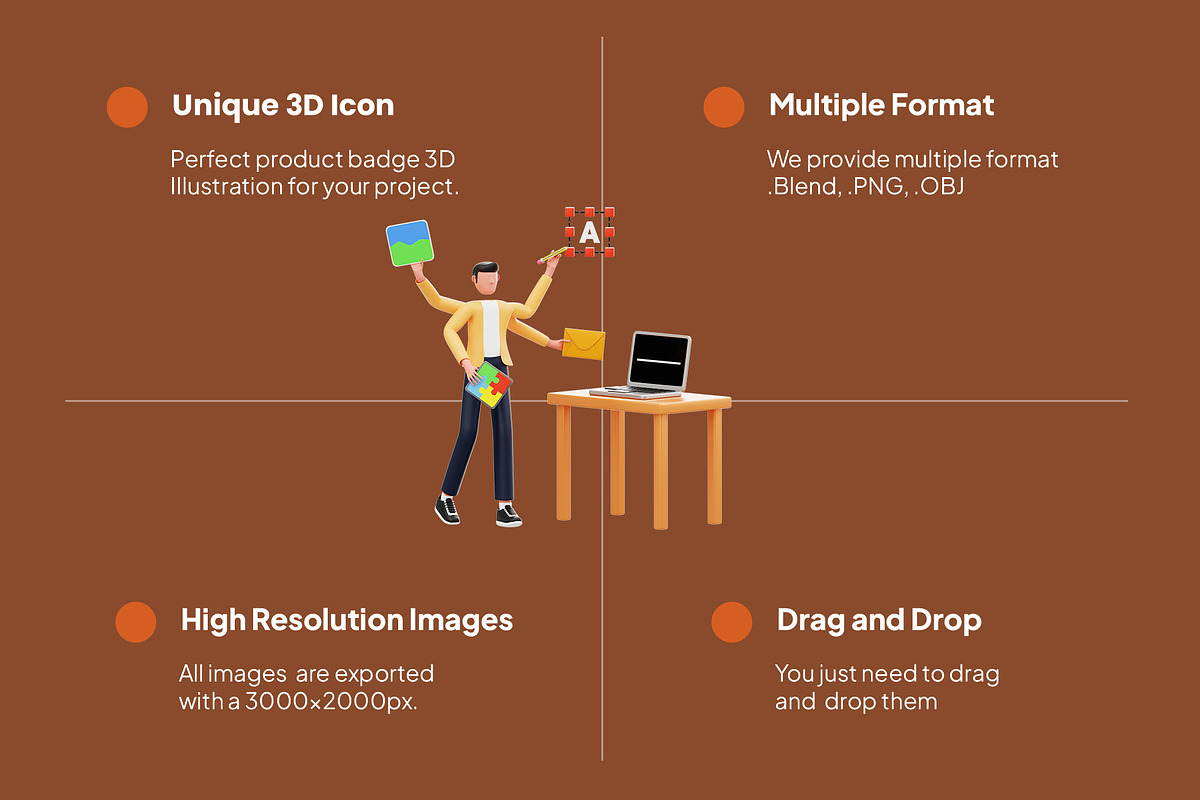 Web and Design Development Pack, a 3D by novia99design (Photo 4 of 6)
