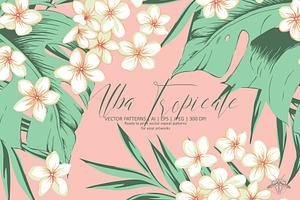 Alba Tropicale | Vector patterns set