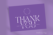 Printable Thank You Card Template, a Card Template by Elegant_Studio44 (Thumbnail 2 of 6)