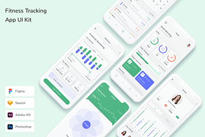 Fitness Tracking App UI Kit