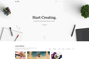 Ellion | Portfolio Template