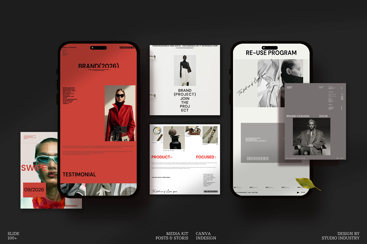 EVO | Social Media Kit, a Social Media Template by Studio Industry (Photo 1 of 11)