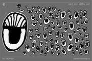 104 Hand-Drawn Eyes, an Illustration by Lower Westside Print Shop (Thumbnail 3 of 5)
