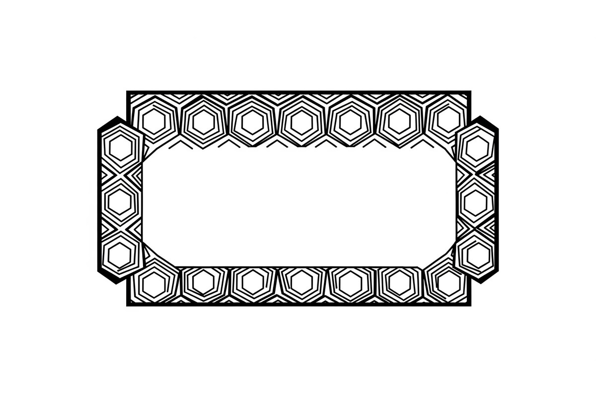 Polygon Frame & Label Bundle, an Illustration by Creativeshirt (Photo 49 of 51)