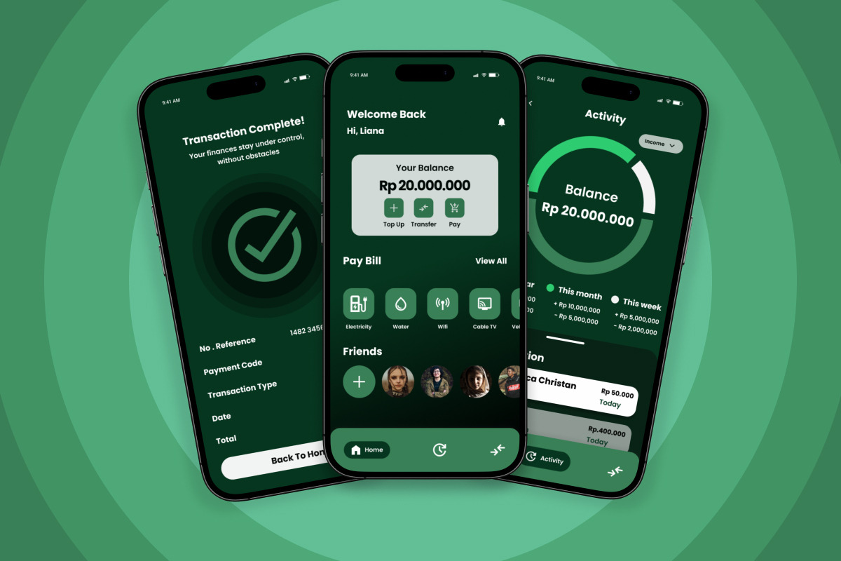 LumisBank – Banking & Finance App UI, an App Template by twinstd (Photo 4 of 5)