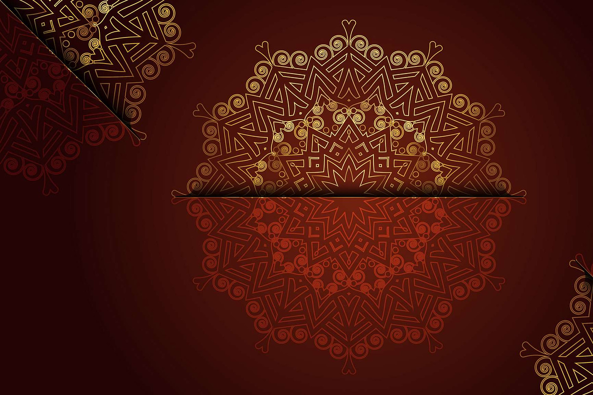 560+ Mandala Design Mega Collection, a Decorative Illustration by NJ Himel (Photo 138 of 289)