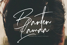 Banten Lama - Signature Script Font