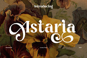 Astaria - Vintage Luxury Serif, a Serif Font by Brand Earth (Thumbnail 1 of 7)