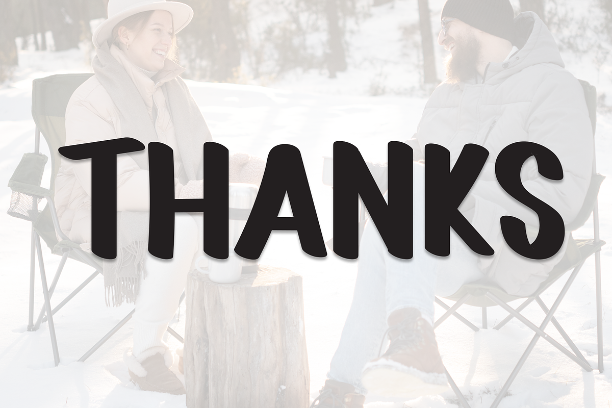 Holiday Winter | Script Font, a Script Font by Scratchones (Photo 8 of 8)