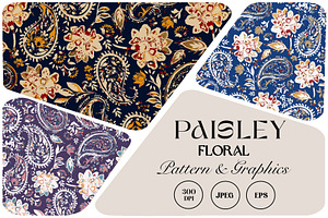 Paisley Floral Pattern