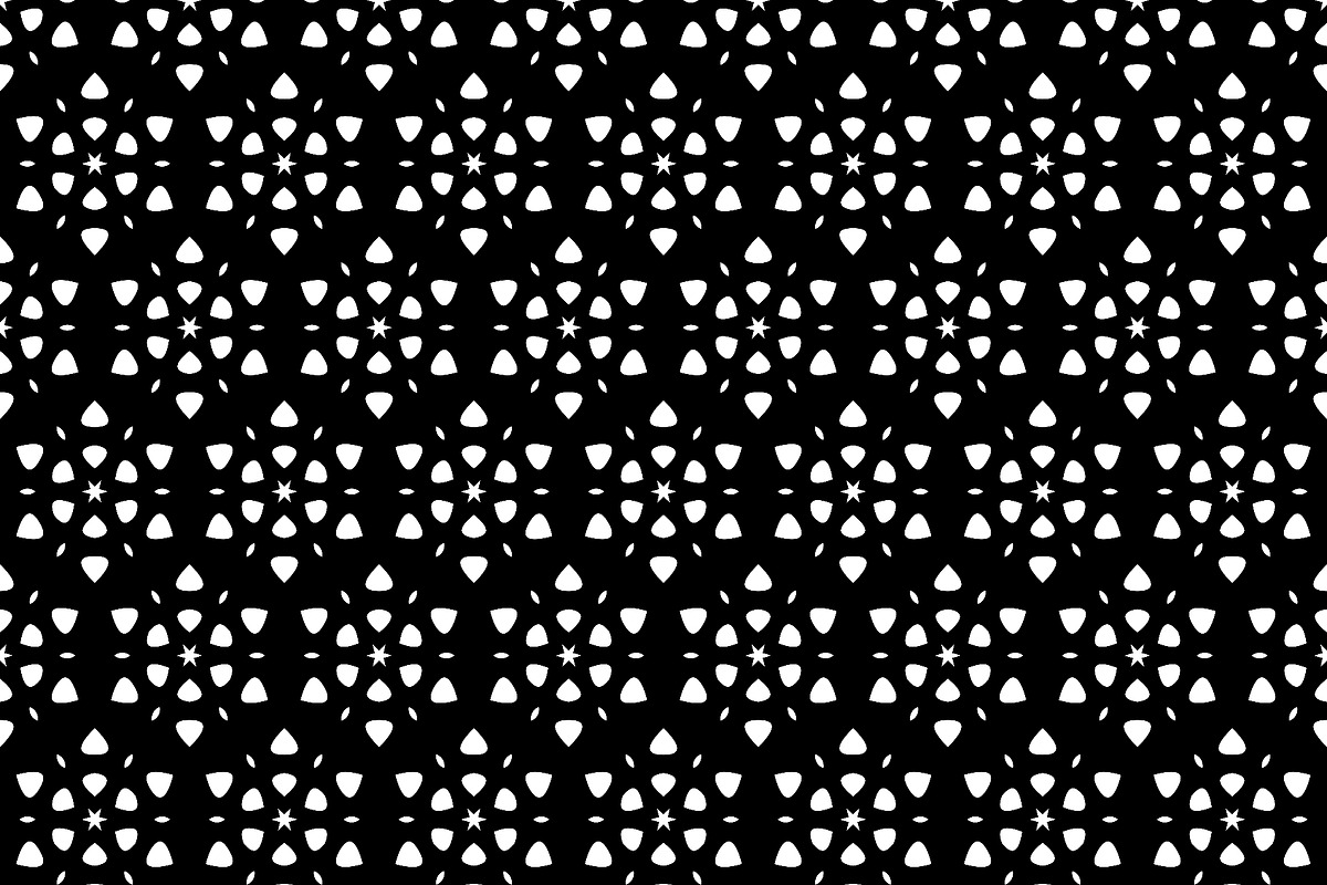 Flower geometric pattern. Seamless, a Pattern Graphic by RODINA (Photo 3 of 3)