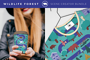 Forest Wildlife Scene Creator Pack, an Animal Illustration by ToonPlanet Vector Assets (Thumbnail 10 of 13)
