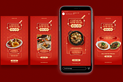 Chinese New Year Instagram & Canva, a Social Media Template by Attype (Thumbnail 4 of 4)
