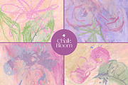 Chalk Pastel Botanical Textures, a Texture Illustration by Elena Pimonova (Thumbnail 3 of 10)