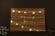 Rustic Wedding Invitation Set, an Invitation Template by Aarley Kaiven (Thumbnail 4 of 5)