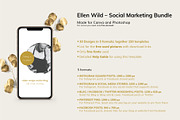 Social Media Bundle/ CANVA,Photoshop, a Social Media Template by Mirazz (Thumbnail 3 of 13)