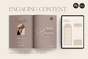 WorkBook Creator for Coach CANVA PS, a Magazine Template by Eviory (Thumbnail 2 of 49)