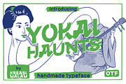 Yokai Haunts Font, a Font by Kreasi Malam (Thumbnail 1 of 4)