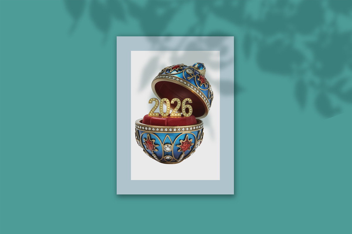 Eclectic New Year 2026 Clipart Bund, an Illustration by Ahmad Designs (Photo 2 of 3)