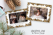 Christmas Card Template, a Card Template by Rovena Design (Thumbnail 1 of 2)