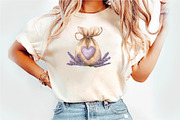 Lavender Mother’s Day Clipart, an Illustration by Watercolor design (Thumbnail 7 of 10)